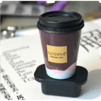 在飛比找蝦皮購物優惠-GODIVA款咖啡杯口蓋／塞