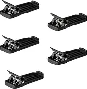 [Bingfu] Two Way Radio Walkie Talkie Universal Clip Replacement 5-Pack Compatible with Baofeng H-777 BF-666S BF-888S UV-5R UV-5RA UV-5RB UV-5RC 5RD 5RE 5RE+ Series