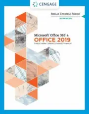 Shelly Cashman Series Microsoft Office 365 & Office 2019 Advanced (MindTap Cour