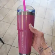 PINK 2024 Dunkin' Americana Stainless Steel Tumbler 32oz *FREE GIFT W/PURCHASE*