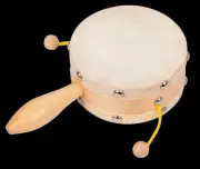 Mano Percussion TIC TOC DRUM - Monkey Drum Percussion Instrument