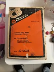 Vtg Clarion JC-202E 40 CH CB Transceiver NOS