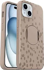 OtterBox OTTERGRIP - iPhone 15 for MagSafe, Drop Proof, Protective Case with Built-in Grip, 3X Tested to Military Standard, On The Spot