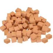 Miniature Bricks Clay Mini Wall Brick for Model Building Red 100PCS,Scale 1/12