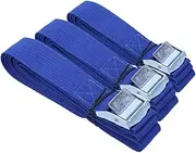 MOLUCKFU 3pcs Heavy Duty Cam Buckle Straps Adjustable Luggage Straps for Motorcycle Tie Downs Cargo Securing and Packing