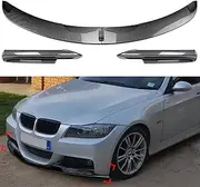 for BMW 3 Series E90 E91 M-Tech Pre-LCI 2005-2008 Front Bumper Spoiler Lip Kit