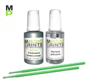 Paint Set Suitable for Renault, Color Number: 632 Grey Boreal Met Clear Varnish