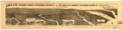 8" x 24" 1894 Map Of The Lines Of Paterson Passaic & Rutherford Electric