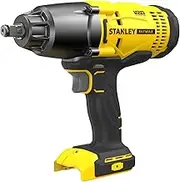 STANLEY FATMAX V20 | 18V Impact Wrench - Up to 1700RPM and 450Nm torque, Variable speed, 1/2" Ring, LED worklight, Bare unit