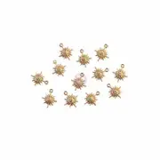 Snowflakes Metal Charms - 12pcs (655350996598)