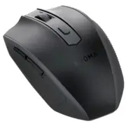 Kroma 2.4GHz Wireless Optical USB Mouse Ergonomic Back/Forward Buttons Receiver