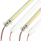 220V SMD2385 72leds LED Under Cabinet Light Clear Sell Milk White Shell 30/50cm
