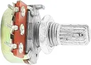 Aexit 220K (Control electrical) ohm 3 Pins 6mm Split Knurled Shaft Rotary Linear (99ry147qf404) Taper Potentiometers