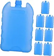Portable Air Cooler Ice Crystal Box 8 Reusable Lunch Ice Packs for Office Bedroom Living Room Air Conditioner