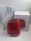 Smeg 7 Piece Knife Block Set, Stainless Steel, Striking Red