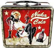 Numskull FWFO 3012 Fallout 4 Tin Tote Nuka Cola Lunch Box, Red