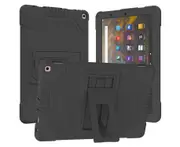 GWL Kickstand Heavy Duty Cover for Kindle Fire hd 10 2021-Black