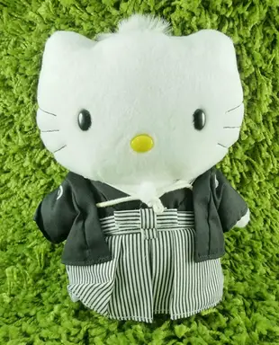 【震撼精品百貨】Hello Kitty 凱蒂貓~KITTY絨毛娃娃-丹尼爾圖案-和服裝扮-站姿