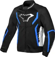 Macna Grisco, textile jacket , color: Black/White/Blue , size: M