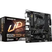 B550M DS3H AC (AM4 AMD/B550/Micro ATX/Dual M.2/SATA 6Gb/s/USB 3.2 Gen 1/PCIe ...