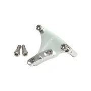 Aeroflow Adjustable Billet Timing Pointer Silver Suit Small Block Chevy 7"