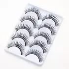 Lashes False Eyelashes Diamond Manga Lashes Eye Extension Thick Long Eye Lashes