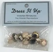 Dress It Up Victorian Miniatures Tiny Victorian Buttons Jesse James Collection