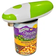 Automatic Hands Free Can Opener Electric Smooth Edge Safety Battery Operated