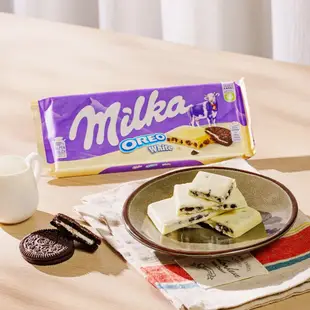 【MILKA】牛奶巧克力系列(OREO三明治餅乾牛奶) | 官方直營-即期品