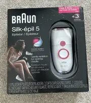 New Braun Silk-Epil 5380 Series 5 Women's Epilator Razor SE5380