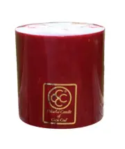** RARE ** Colonial Candle of Cape Cod 3-Wick 6 x 6 Mulberry Scented Sealed