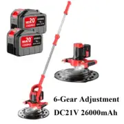 38CM 6800W 6-Gear Cement Trowel Concrete Floor Electric Sander Floor Calender
