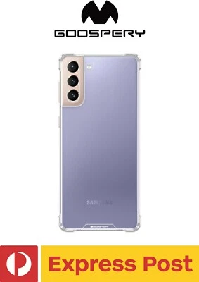 Samsung Galaxy S21 Mercury Goospery Super Protect Clear TPU Shockproof Case