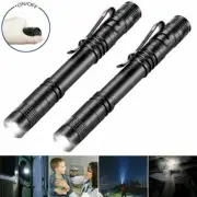 SMALL TORCH Mini Handheld Powerful LED Tactical Pocket Flashlight Ultra Bright Ⓐ