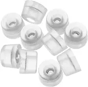 10Pcs Transparent Non Slip Silicone Feet Pads for Tables Chairs Desks Sofas Durable Furniture Protectors for Hardwood Floors Comfortable Cushioning Scratch Prevention