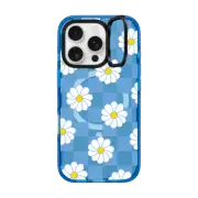 iPhone 16 Pro Impact Ring Stand Case MagSafe Compatible Daisy Checkers