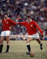 Clive Woodward of the British Lions in action during their rugby - Old Photo