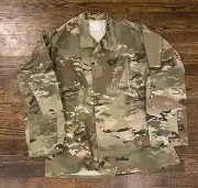 USGI ARMY OCP COMBAT COAT FRACU MEDIUM LONG FLAME RESISTANT FREE SHIPPING