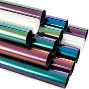 HTVRONT Chameleon HTV Heat Transfer Vinyl Bundle 12 Packs 12"x12" Iron On Vinyl for T-Shirt 7 Assorted Chameleon Gradient Change Color PU HTV Sheet for Cricut, Silhouette Cameo
