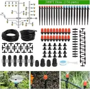 240FT Drip Irrigation System Kit, Automatic Garden Watering Misting System