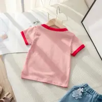 在飛比找蝦皮購物優惠-🌸西西寶貝童裝店🌸女童2021年夏季新款韓版水果印花短袖T恤