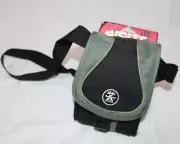 Crumpler Digits Sporty Guy 0.6 Digital Camera Bag in Black/Grey w/Strap New