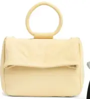 NWT $178 Hobo Revere Satchel Crossbody Soft Leather Handbag Buff