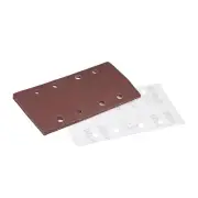 320-Grit 8-Holes Hook and Loop Sanding Sheet 7.3" x 3.6" Wet Dry Sandpaper 5pcs