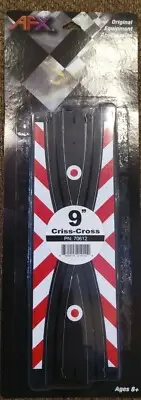 AFX 70612 9" Criss Cross Track (2) HO Scale Slot Car