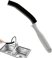 Hard Bristle Crevice Cleaning Brush - Grout Cleaner Brush | Multifunctional Hard Bristle Cleaning Tool for Bathroom Kitchen Shower Window Floor Oven
