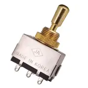 JD.Moon Metal Electric Guitar 3 Way Box Toggle Switch for Les Paul with Brass