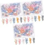 Ciieeo 3sets Metal Push Pins for Cork Board Cat Decor Bulletin Board Pins Office Decor Decorative Thumb Tacks for Wall 30pcs*3
