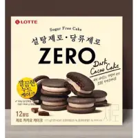 在飛比找蝦皮購物優惠-現貨韓國LOTTE 樂天 zero無糖巧克力派 韓國熱銷🔥 