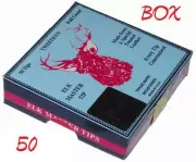 BOX OF 50 Elk master 12mm Size Pool Snooker Billiard Cue Tips Glue on Type